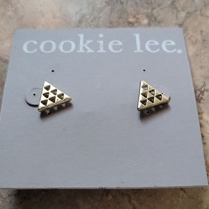 💚3/$20💚 Cookie Lee triangle earrings